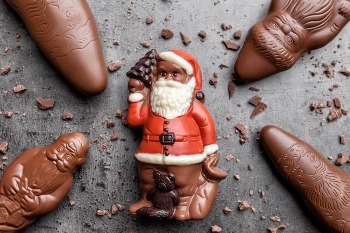 Nikolaus aus Schokolade Quelle: shutterstock