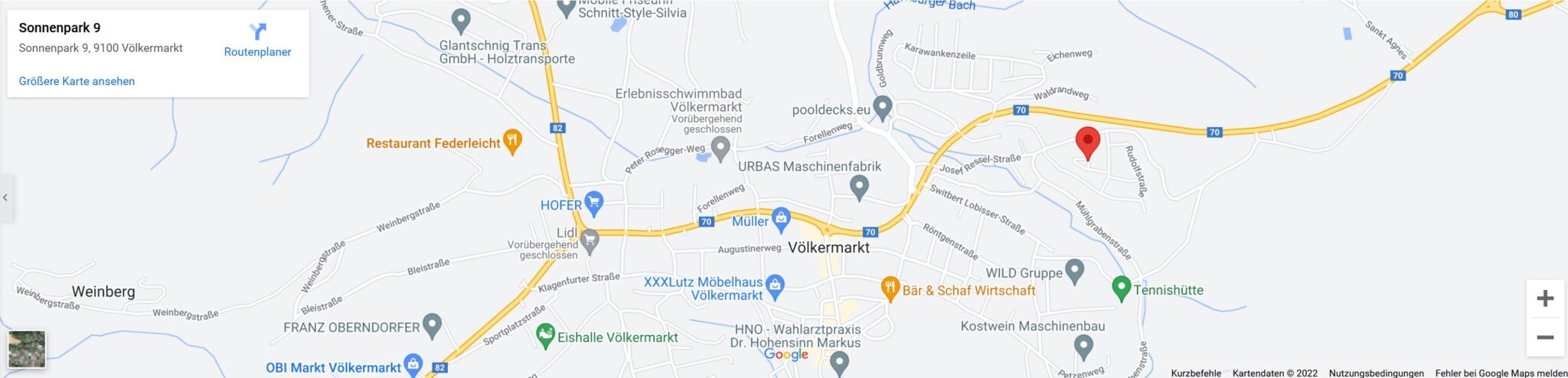 Google Maps Sonnenpark 9 Völkermarkt