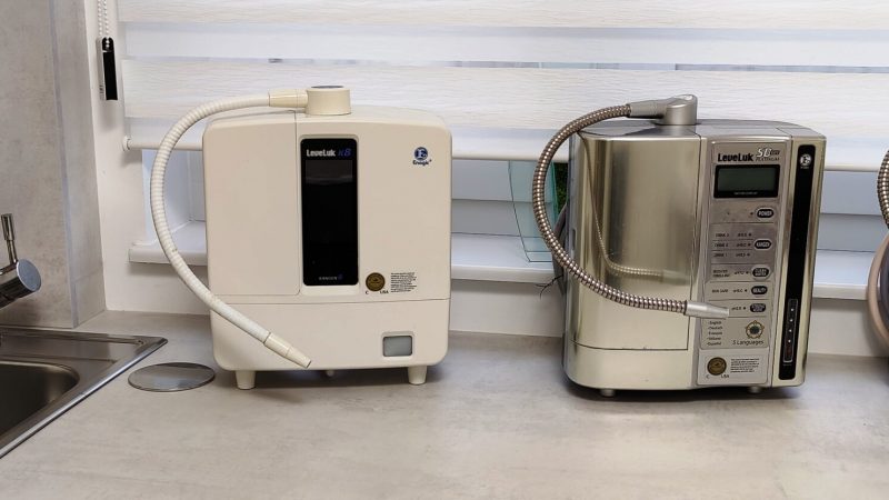 Kangen Wassergeräte mit ION Faucet Wasserhahn
