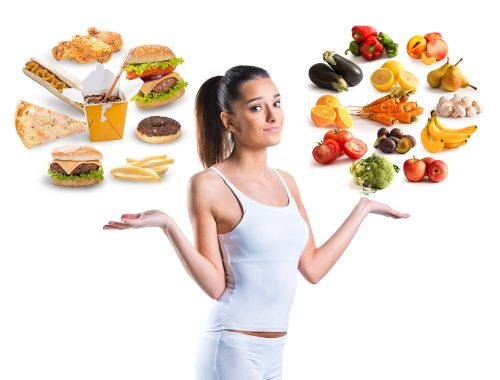 Cellulite und Übersäuerung durch ungesunde Ernährung